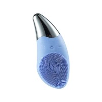 Terosi 2020 New Small Silicone Facial Cleansing Instrument Deep Cleaning Sonic Electric Face Washing Brush