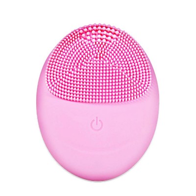 2021 Best Selling Electric Silicone Waterproof Face Clean Facial Cleansing Brush Sonic Silicon Facial Electric Cleanser