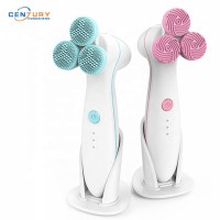 Electric face cleansing brush 3D waterproof electric massager for women facial cleanser washing machine